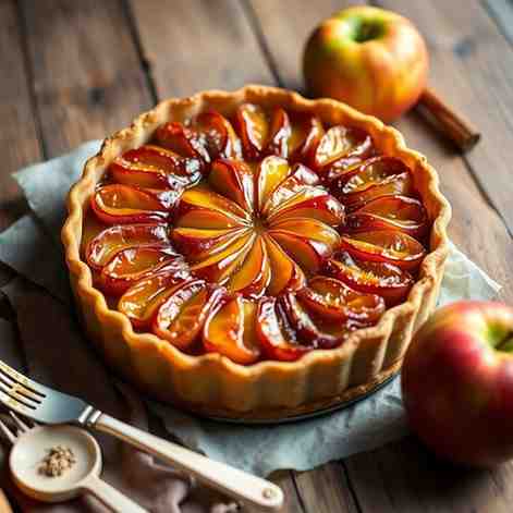 Tarte Tatin - Upside-Down Caramel Apple Pie Experience